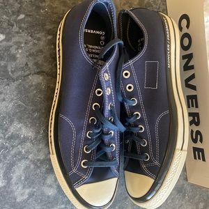 Moncler + Converse 7 Moncler Fragment Fraylor III Canvas Sneakers Size 11.5